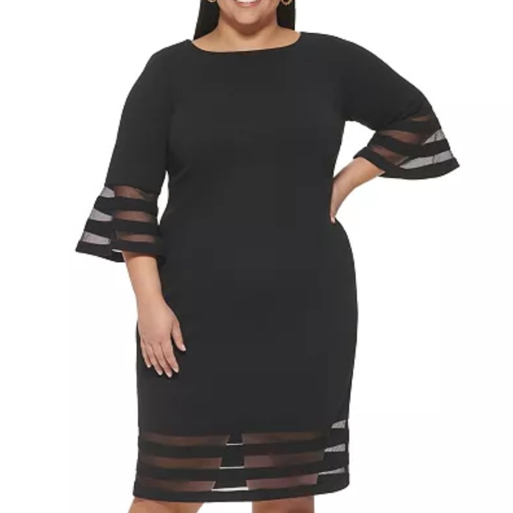 Calvin Klein Elegant Black Dress